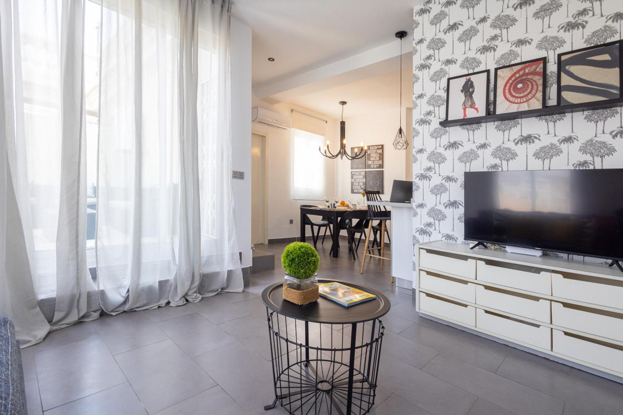 Florit Flats - Stylish 2 Bedroom Ac Wifi Terrace Attic In Valencia Center エクステリア 写真